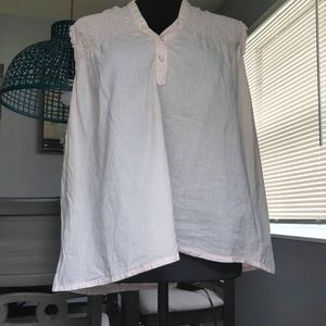 Baby Pink Sheer Blouse